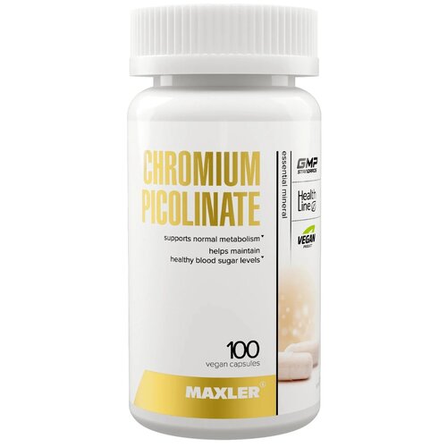 Chromium Picolinate капс., 150 мл, 150 г, 100 шт. фотография