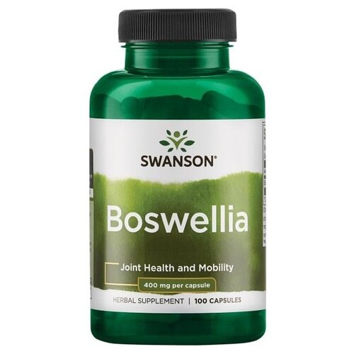 Капсулы SWANSON Boswellia, 100 г, 400 мг, 100 шт. фотография